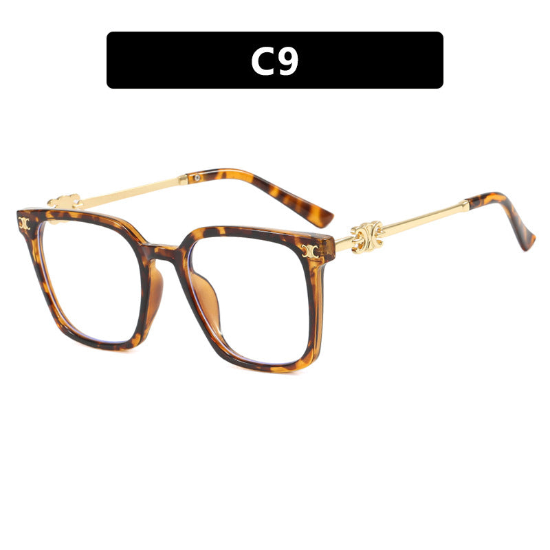 New Square Women's Sunglasses with Advanced UV Protection and Internet Celebrity Photography Sunglasses