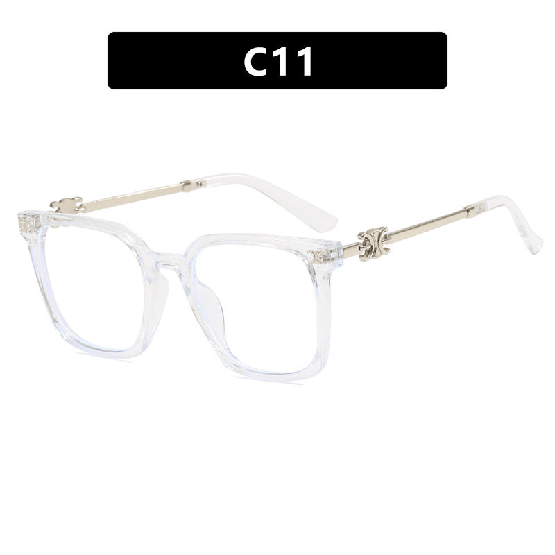 New Square Women's Sunglasses with Advanced UV Protection and Internet Celebrity Photography Sunglasses