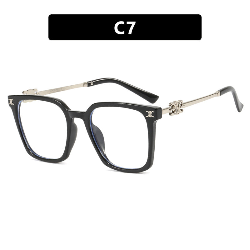 New Square Women's Sunglasses with Advanced UV Protection and Internet Celebrity Photography Sunglasses
