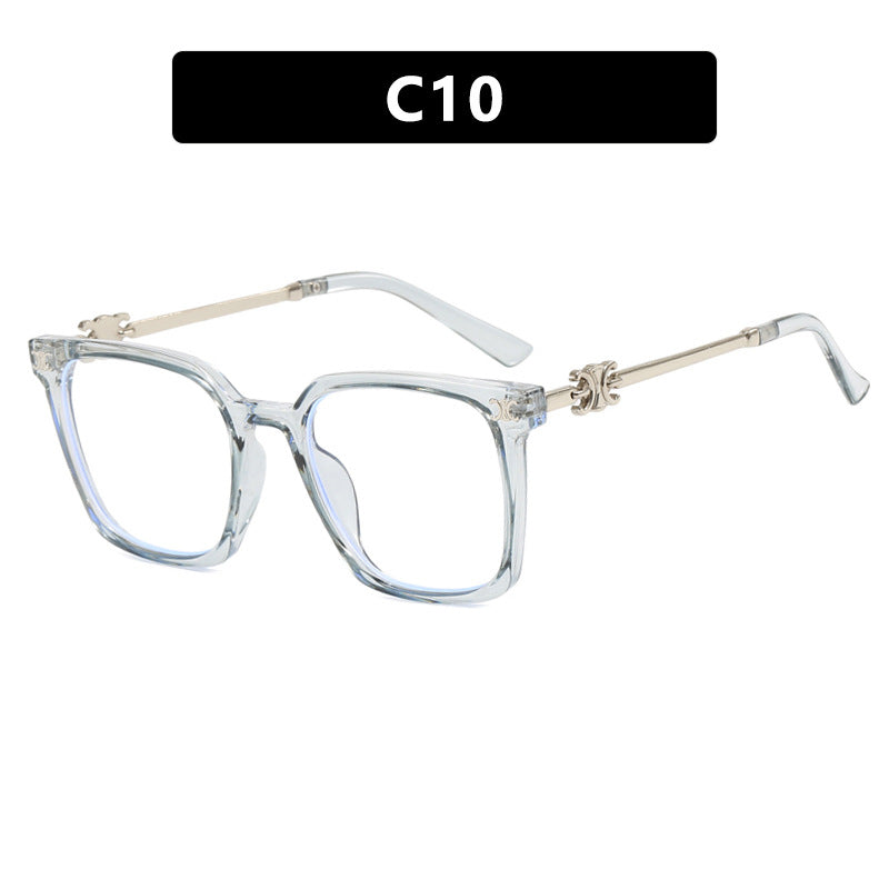 New Square Women's Sunglasses with Advanced UV Protection and Internet Celebrity Photography Sunglasses
