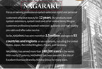 NAGARAKU 16Rows Classic Individual Eyelash Extension Lashes Matte Black Professional Soft Natural